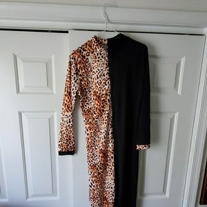 Ladies Two Tone jumpsuit